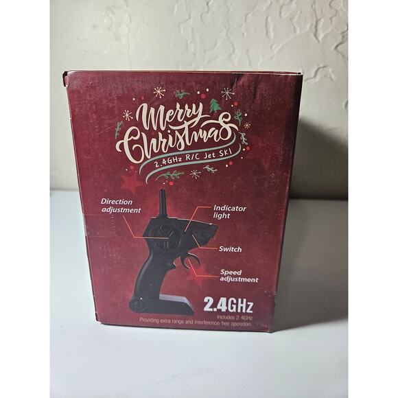 Merry Christmas 2.4 GHz R/C Jet Ski Remote Control Boat Toy - Picture 2 of 3